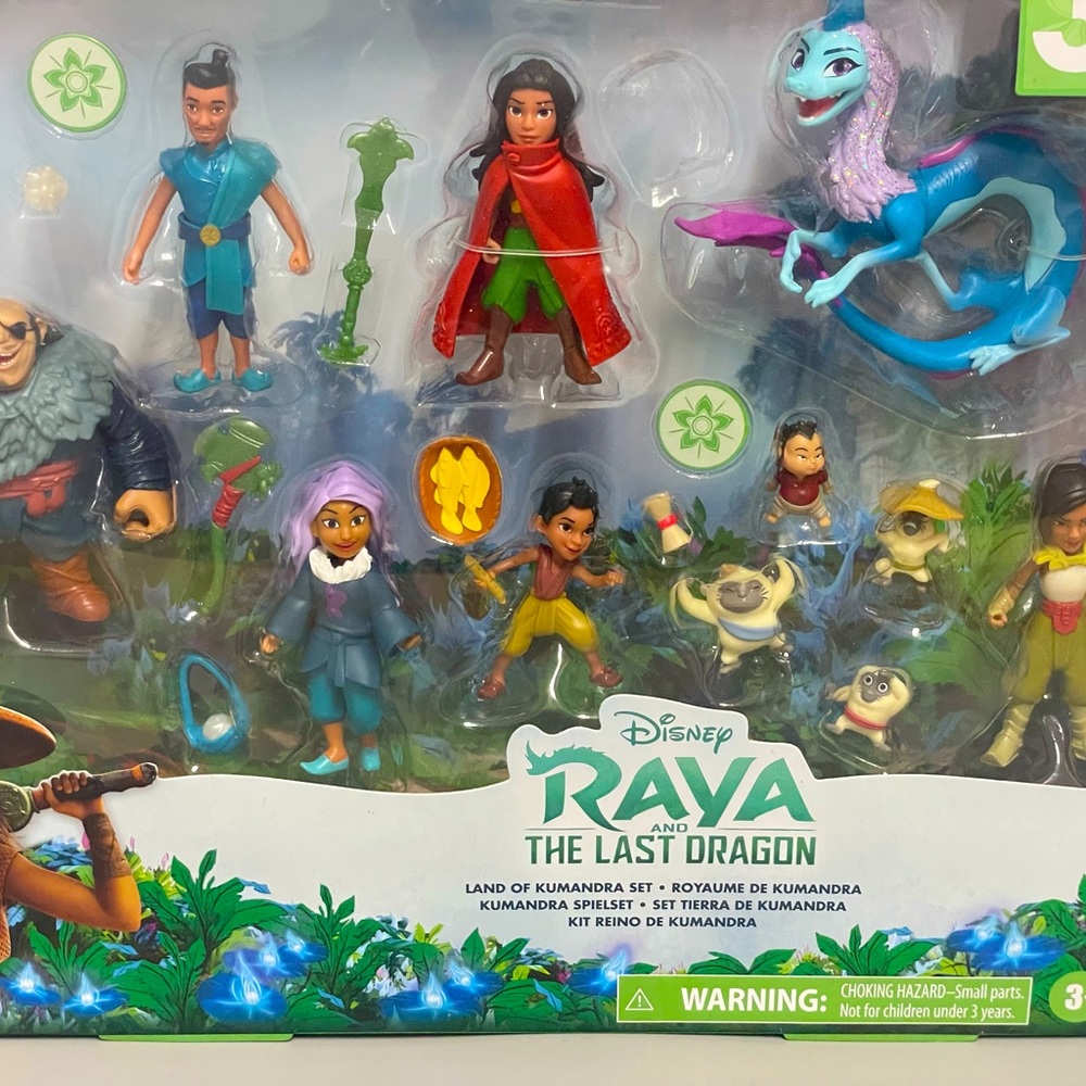 Disney Raya And The Last Dragon Land Of Kumandra Set  BRAND NEW!